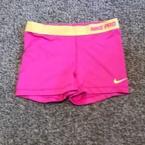 Nike pro combat shorts